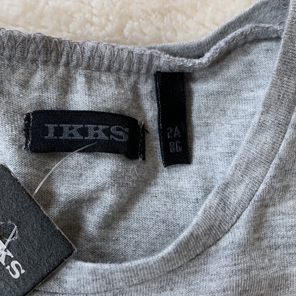 Ikks Peace & Fun Flip Sequin Long Sleeve Top NWT - Picture 3 of 6